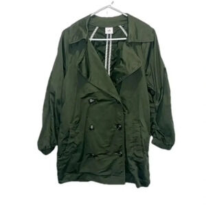 Cabi jacket Cabi Expedition jacket double breasted pockets scrunched sleeve